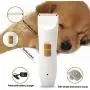 Glamorway Professional Pet Grooming Kit, Rechargeable Clipper for Dogs and Cat Cordless Electric Hair Trimmer for Quick Safe Cutting