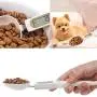 TeenTop Pet Cat Dog Food Measuring Spoon, Food Weighing Spoon, Digital Spoon Scale Grams with LCD Display for Dogs Cats Food, Pet Food Electronic Measuring Spoon Dog Food Water Measure, 1PC
