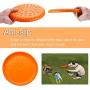 Legendog 2 Pcs Dog Flying Disc Rubber Catcher Toy 9 Inch Large Dog Toys