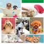 Taeku Pet Bath Brush Soothing Massage Shampoo Brush with Fur Catching Screen for Dogs, Cats, Small Animals Washing and Massaging