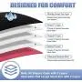 Washable Female Diapers (3pack) UniversalHappyShopper Highly Absorbent Premium Female Menstrual Dog Diapers - Size XXL - Red, Purple, Black