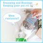 PetsHome Cat Comb, Cat Brush, Dog Comb, Dog Brush Grooming & Massaging Pet Hair Remove Comb for Cat, Dog and Small Animals