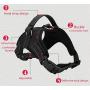 N/C No Pull Dog Vest Harness, Reflective Dog Body Padded Vest with Handle, Breathable Adjustable Dog Walking Harness Comfort Control for Small Medium Large Dogs, Best for Training Walking