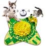 Vemupohal Snuffle Mat for Dogs,with Dog Bells-,Dog Puzzle to Encourage Dogs to Hunt Naturally,Stimulating Intelligence and Relieving Stress,Train Your Dog to Eat Regularly