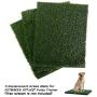 Artificial Grass Puppy Pad for Dogs and Small Pets – Portable Training Pad with Tray – Dog Housebreaking Supplies by PETMAKER