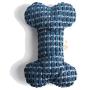 Glorisun Dog Bones Toys, Durable Plush Dog Toy Built-in Vocal Airbag, Pet Chew Dental Toy for Interactive Play Training and Fun