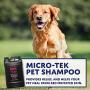 EQyss Grooming Products Micro-Tek Pet Shampoo, 128 oz