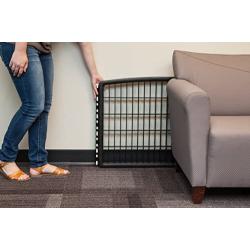 IRIS USA R-CI-604 4-Panel Indoor Pet Pen, Black, 24 x 36 x 36 Inch (Pack of 1)