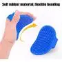 WeTest Pack of 2 Pet Grooming Brush Cat Dog Bath Brush WeTest Pack of 2 Pet Grooming Brush Cat Dog Bath Brush