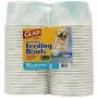 Glad for Pets Disposable Feeding Bowls | Large Dog Bowls in Teal Pattern | 3.5 Cup Feeding Size, 50 Count - Dog Bowls are Great for Dry and Wet Dog Food or Water (FF11350) Glad for Pets Disposable Feeding Bowls | Large Dog Bowls in Teal Pattern | 3.5 Cup Feeding Size, 50 Count - Dog Bowls are Great for Dry and Wet Dog Food or Water (FF11350)
