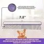 Ruff N Ruffus Self-Cleaning Slicker Brush + FREE Pet Nail Clippers + FREE 7.5'' Steel Comb | UPGRADED PAIN-FREE BRISTLES | Cat Dog Brush Grooming Gently Reduces Shedding & Tangling For All Hair Types