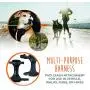 Mighty Paw Car Dog Harness, Vehicle Safety Harness with Adjustable Straps and Soft Padding, Doubles as a Standard Harness with a No Pull Front Leash Attachment