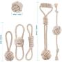 Dog Puppy Rope Toys Dog Chew Toy for Small to Medium Dogs, Interactive Dog Toys Dog Tug Toy Durable Puppy Chew Toy for Teething Pet Toys for Dog Dog Gift Set Dog Puppy Rope Toys Dog Chew Toy for Small to Medium Dogs, Interactive Dog Toys Dog Tug Toy Durable Puppy Chew Toy for Teething Pet Toys for Dog Dog Gift Set