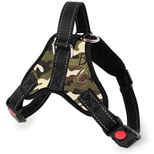 Tbrand Dog Harness,Dog Reflective Harness, Adjustable Soft Padded Pet Vest with Easy Control Handle for Small to Medium Dogs Tbrand Dog Harness,Dog Reflective Harness, Adjustable Soft Padded Pet Vest with Easy Control Handle for Small to Medium Dogs