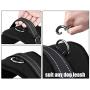 SlowTon No Pull Dog Harness, Adjustable Neck and Chest Strap Padded Breathable Halter Vest Reflective with Top Handle Harness with Locking Buckle for Medium Large Dogs Training Walking