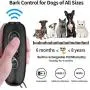 HOMLORY LED Ultrasonic Dog Repeller, Rechargeable Dog Barking Control Devices Dog Trainer and Cat Toys Interactive 4 in 1 Anti Barking Stop Bark Handheld Dog Training Device HOMLORY LED Ultrasonic Dog Repeller, Rechargeable Dog Barking Control Devices Dog Trainer and Cat Toys Interactive 4 in 1 Anti Barking Stop Bark Handheld Dog Training Device