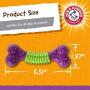 Arm & Hammer Nubbies Dental Toys DuoBone Dental Chew Toy for Dogs | Best Dog Chew Toy For the Moderate Chewers | Reduces Plaque & Tartar Buildup Without Brushing, Chicken Flavor (FF6299) Arm & Hammer Nubbies Dental Toys DuoBone Dental Chew Toy for Dogs | Best Dog Chew Toy For the Moderate Chewers | Reduces Plaque & Tartar Buildup Without Brushing, Chicken Flavor (FF6299)
