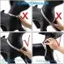 QQPETS Dog Harness Leash Set,Adjustable Vest Durable Heavy Duty Puppy Small Medium Large Dogs Perfect for Walking Running Training Bone Pattern