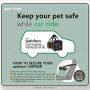 petisfam Top Load Pet Carrier for Large and Medium Cats, Small Dogs. Easy to get cat in, Carry, Storage, Clean and Escape Proof