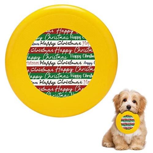 Pet Frisbee Flying Disc Dog Toy - Multifunction Merry Christmas