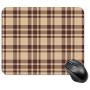 Old Fashioned Check Plaid Pattern Scottish Tartan Inspired Geometric Design Square Mouse Pad style19 1822cm