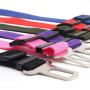 Artshu 2pcs Random Color Pet Dog Cat Car Seat Belt Adjustable Harness Seatbelt Lead Leash for Small Medium Dogs Travel Clip Pet Supplies 5 Color