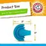 Arm & Hammer Rock N Roller Axis Rubber Chew Toy for Dogs | Bouncing, Rolling, Chewable, Fetchable Dog Toy Made with Natural Rubber and Baking Soda to Help Redirect Destructive Chewing