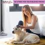 SMYLE Plus Undercoat rake for Dogs and Cats - Get a Silky and Shiny Fleece for Your Dog and cat While Grooming it Safely - Dematting Tool for Cats and Dogs, Easily Removing mats and tangles.