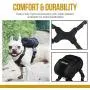 OneTigris Military Dog Collar and Dog Backpack Set, Small Tactical Dog Harness for Camping Walking(Black) OneTigris Military Dog Collar and Dog Backpack Set, Small Tactical Dog Harness for Camping Walking(Black)