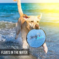 Handy Hound Flying Dog Frisbee | Soft Safe Tough | Floats in Water and Safe on Teeth