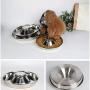 Mekek Stainless Steel Dog Bowl Slow Feed Dog Bowl, Slow Feeder Dog Bowls Stops Dog Food Gulping, Dog Food and Water Bowl