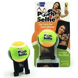 Pooch Selfie: Cell Phone Dog Universal Selfie Stick, Dog Training, Tennis Ball for Dogs Photos, Pet Selfie Tool Get Your Pooches Attention (AS SEEN ON Shark Tank) (GR2021)