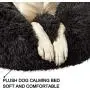 Dog Bed for Large Dogs Chew Proof,Medium Dog Bed Durable Machine Washable Dog Bed Square, Comfortable Fleece Puppy Dog Bed Medium Small, Grey