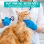 MIU COLOR Pet Grooming Brush, 2 Sided Professional Dematting Comb Grooming Undercoat Rake, Effective Removing Knots for Cats, Dogs