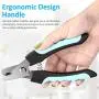 Kithumi Dog Nail Clippers, Professional Pet Trimmer with Safety Guard to Avoid Over-Cutting, Free Nail File & Lock Switch, Pet Nail Trimmer with Sturdy Non Slip Handles.(for Small and Medium Pets) Kithumi Dog Nail Clippers, Professional Pet Trimmer with Safety Guard to Avoid Over-Cutting, Free Nail File & Lock Switch, Pet Nail Trimmer with Sturdy Non Slip Handles.(for Small and Medium Pets)
