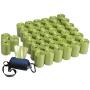 Teyyvn Dog Waste Bags with Dispenser, 1400 Counts Unscented Poop Bags (Green)