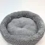 TPSKY Soft Pet Sleeper Round Pet Bed for Cats and Small Dogs (Grey,S) TPSKY Soft Pet Sleeper Round Pet Bed for Cats and Small Dogs (Grey,S)