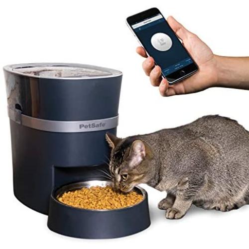 PetSafe Smart Feed 2nd Generation Automatic Dog and Cat Feeder, Smartphone, 24-Cups, Wi-Fi Enabled App for iPhone and Android, Works with Alexa