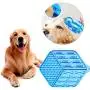 SNE Dog Lick Pad and Dog Grooming Brush Bundle, Dog Lick Mat and Bath Brush for Dogs and Puppies, Reusable and Washable Silicone Dog and Puppy Training Kit SNE Dog Lick Pad and Dog Grooming Brush Bundle, Dog Lick Mat and Bath Brush for Dogs and Puppies, Reusable and Washable Silicone Dog and Puppy Training Kit