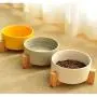 Wyxy Portable Pet Bowls Pet Cat Bowl Small Dog Cutlery Cat Rice Bowl Ceramic Cat Bowl Solid Wood Frame Strong Easy to Clean pet Supplies Wyxy Portable Pet Bowls Pet Cat Bowl Small Dog Cutlery Cat Rice Bowl Ceramic Cat Bowl Solid Wood Frame Strong Easy to Clean pet Supplies