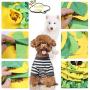 Yazepia Puzzle Snuffle Mat for Dogs, Durable Puppy Digging Toys Slow Feeding Mat for Stress Release Encourages Natural Foraging Skills, Mental Stimulation Toys for Large Middle Small Dogs Cats