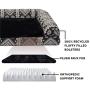 Furhaven Pet - Orthopedic Foam Sofa-Style Traditional Living Room Couch Dog Bed for Dogs and Cats - Multiple Styles, Sizes, and Colors