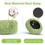 JOEJOY Calming Dog Bed for Small Medium Large Dogs,Orthopedic Round Bed ,Soft Faux Fur Donut Cuddler Puppy Bed ,Short Plush Anti Anxiety Dog Cushion,Sleeping Pet Bed,Machine Washable (20/23 inch) JOEJOY Calming Dog Bed for Small Medium Large Dogs,Orthopedic Round Bed ,Soft Faux Fur Donut Cuddler Puppy Bed ,Short Plush Anti Anxiety Dog Cushion,Sleeping Pet Bed,Machine Washable (20/23 inch)