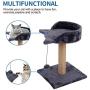TunTenDo Cat Climbing Frame Solid Wood sisal Small Pillar cat Tree cat Supplies Tease Cats wear-Resisting Jumping Toy Manufacturers spot