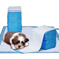 Petphabet Ultra-Absorbent 18 by 24 Inches Dog Training Pads - Available in Pack of 20, 60, 128 Count of Pads