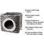 PETMAKER Cozy Cave Enclosed Cube Pet Bed