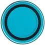 Loving Pets Coastal Bella Bowl for Dogs, Large, Aqua Sea Loving Pets Coastal Bella Bowl for Dogs, Large, Aqua Sea