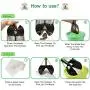 Portable Pet Pooper Scooper for Dogs and Cats, Foldable Poop Scoop Pet Waste Pickup Tool, Suitable for Grass, Gravel, Dirt