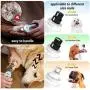 MIU COLOR Dog Nail Clippers Grinder Set, 2-Speed Rechargeable Pet Nail Trimmer Kit with LED Light, Painless Paws Grooming for Large Medium Small Dogs Cats Pets MIU COLOR Dog Nail Clippers Grinder Set, 2-Speed Rechargeable Pet Nail Trimmer Kit with LED Light, Painless Paws Grooming for Large Medium Small Dogs Cats Pets