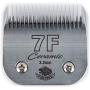 Furzone Detachable Ceramic Blade - Size 7F Blade 1/8'', Made of High-Tech Ceramic Materials, Compatible with Most Andis, Oster, Wahl A5 Clippers